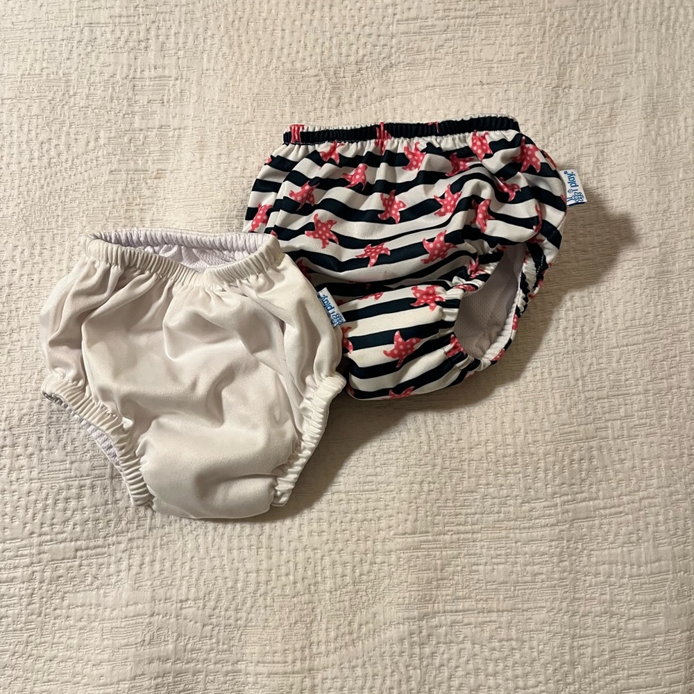 Green Sprouts iPlay swimsuit diapers 12 & 18 months